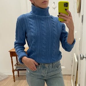 Kinross Cashmere Cable-knit Sweater - Medium